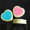 Hair Remove Sponge Hosamtel Peach Heart Teardrop Shape